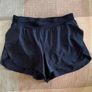 Lululemon Fast and Free High-Rise Classic-Fit Split Short 3" True Navy